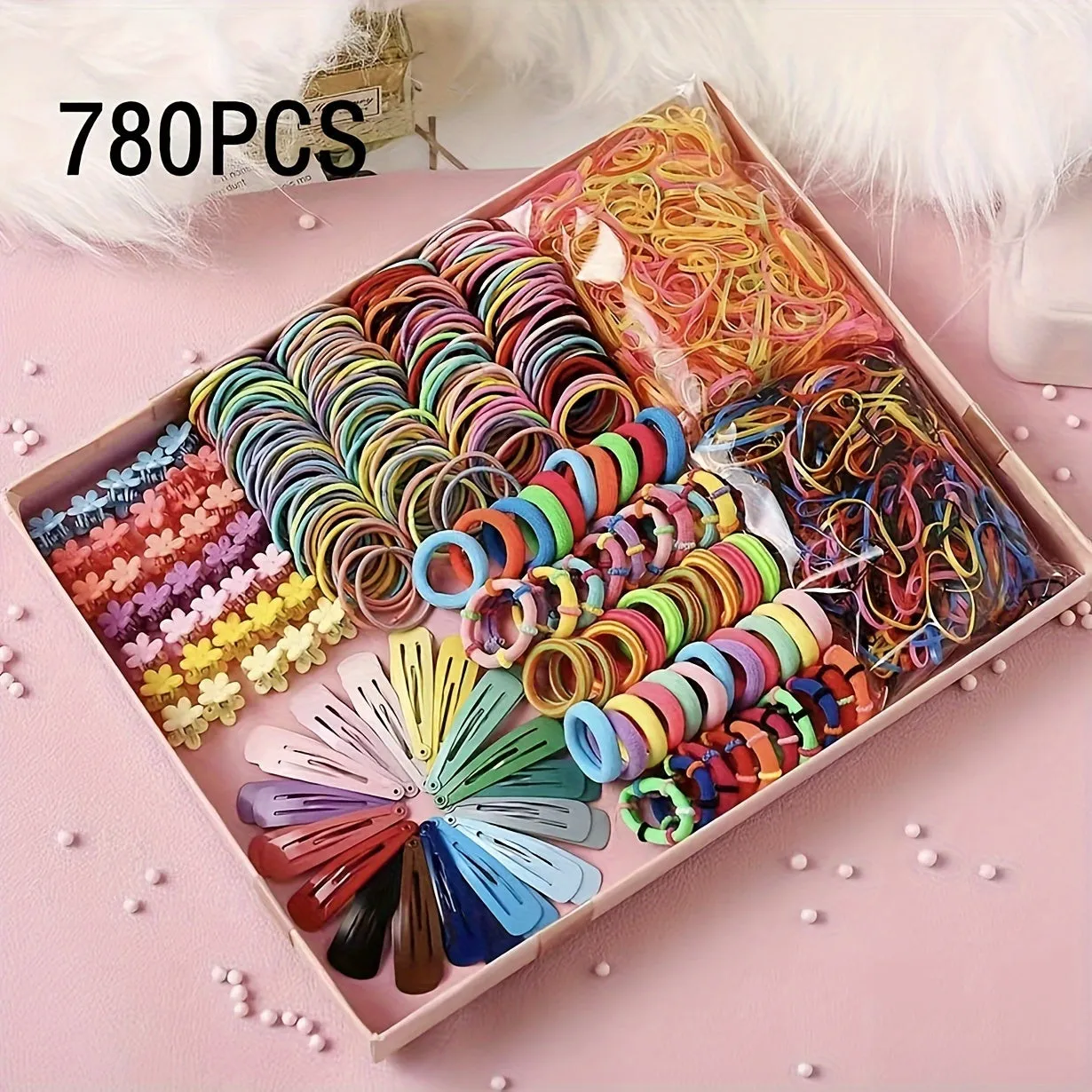 780pcs Girls Hair Accessory Set Perfect Gift for Girls