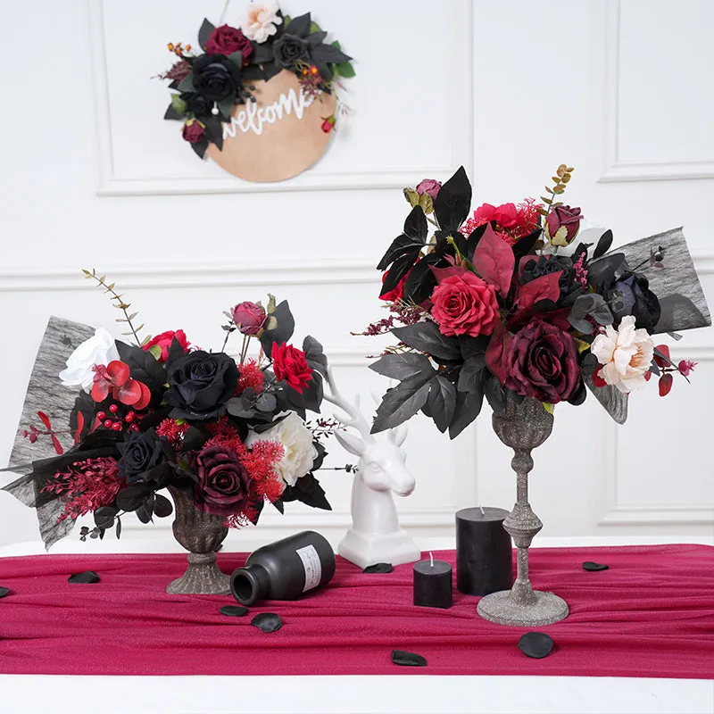 A865408 Black Series Vase Flower Wedding Supplies Floral Accessories