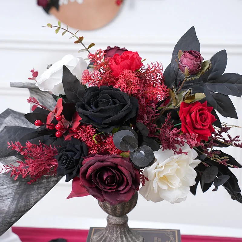 A865408 Black Series Vase Flower Wedding Supplies Floral Accessories