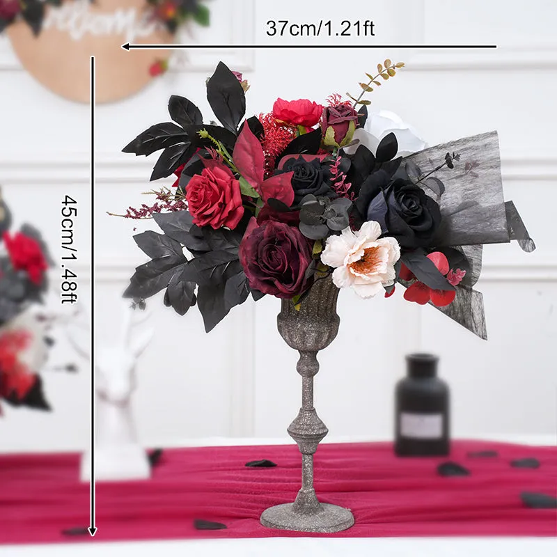 A865408 Black Series Vase Flower Wedding Supplies Floral Accessories