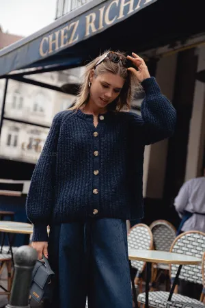 Alix cardigan navy