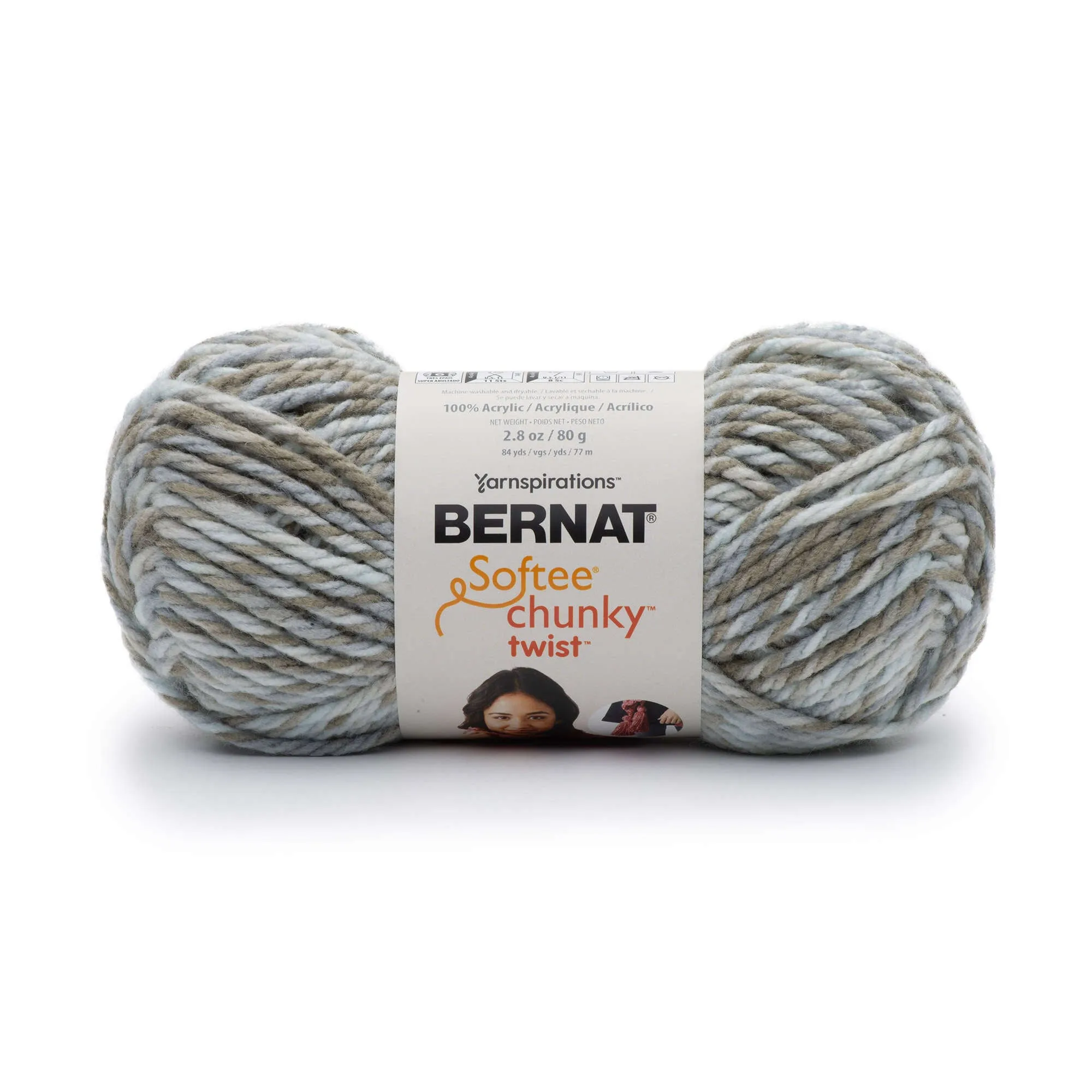 Bernat Softee Chunky Twist Yarn - Discontinued Shades