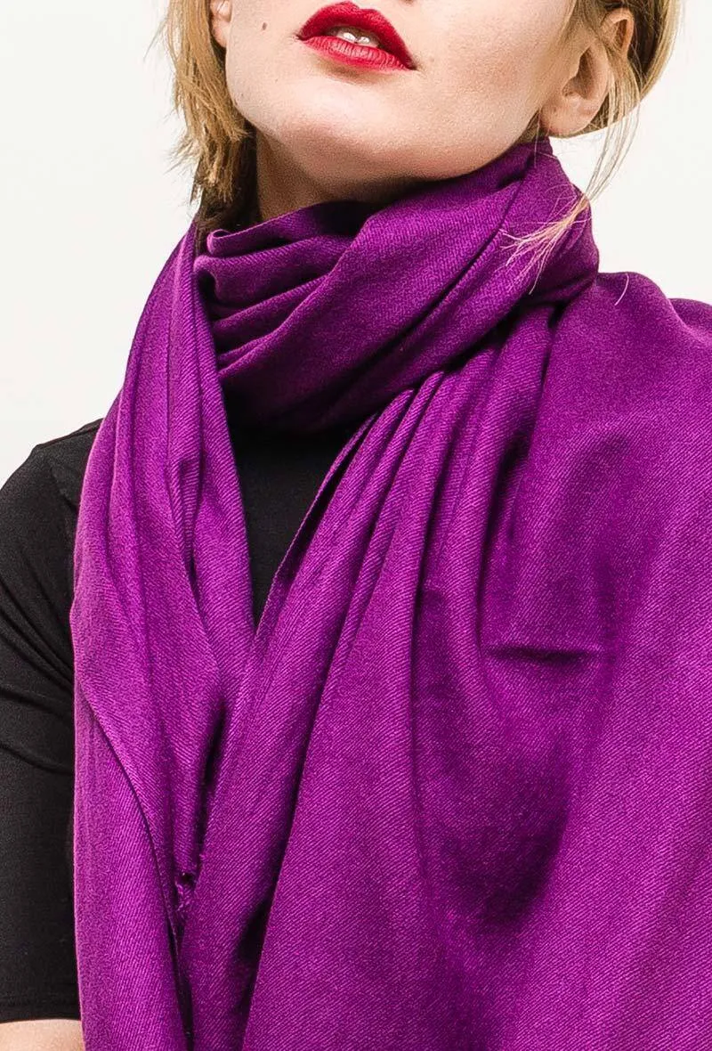 Beth Scarf in Purple