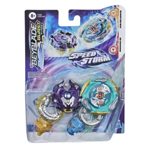 Beyblade Burst Surge Speedstorm Dual Pack Minoboros M6 & Glide Dullahan D6