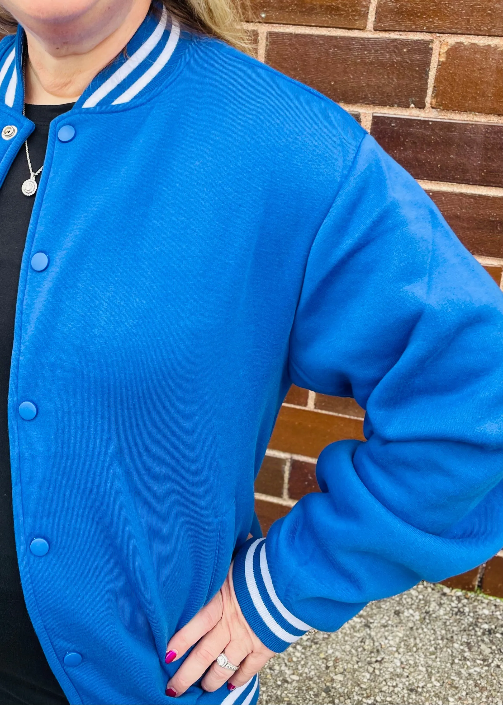 Blue Varsity Jacket