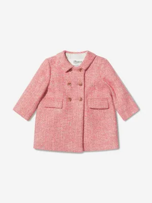 Bonpoint Baby Girls Wool Moka Coat