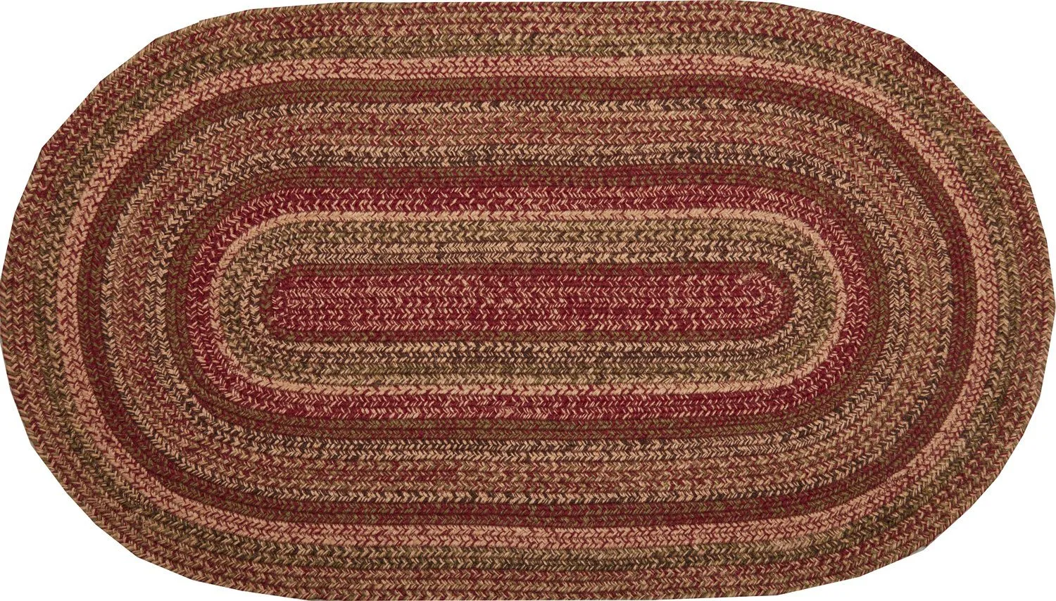 Cider Mill Braided Oval Rug 27x48"