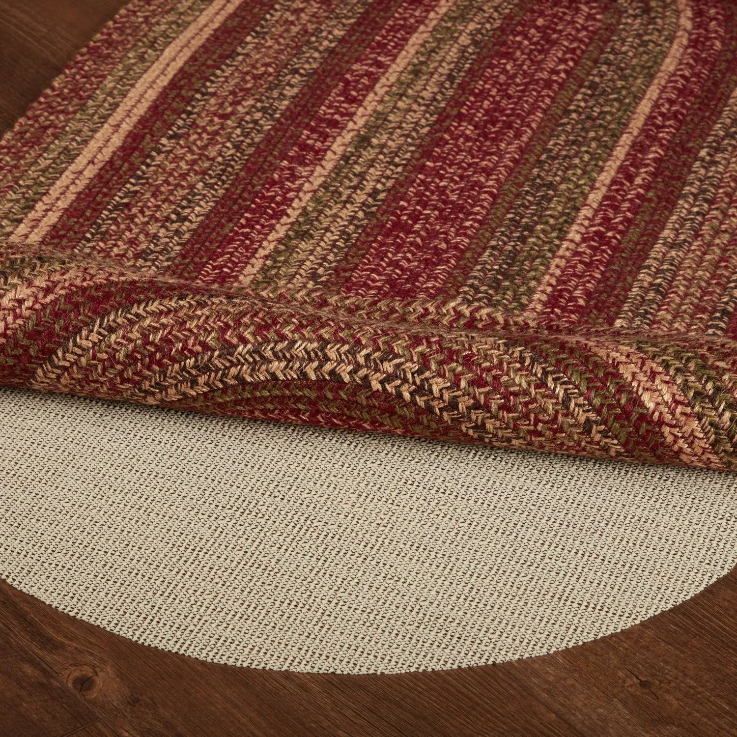 Cider Mill Braided Oval Rug 27x48"