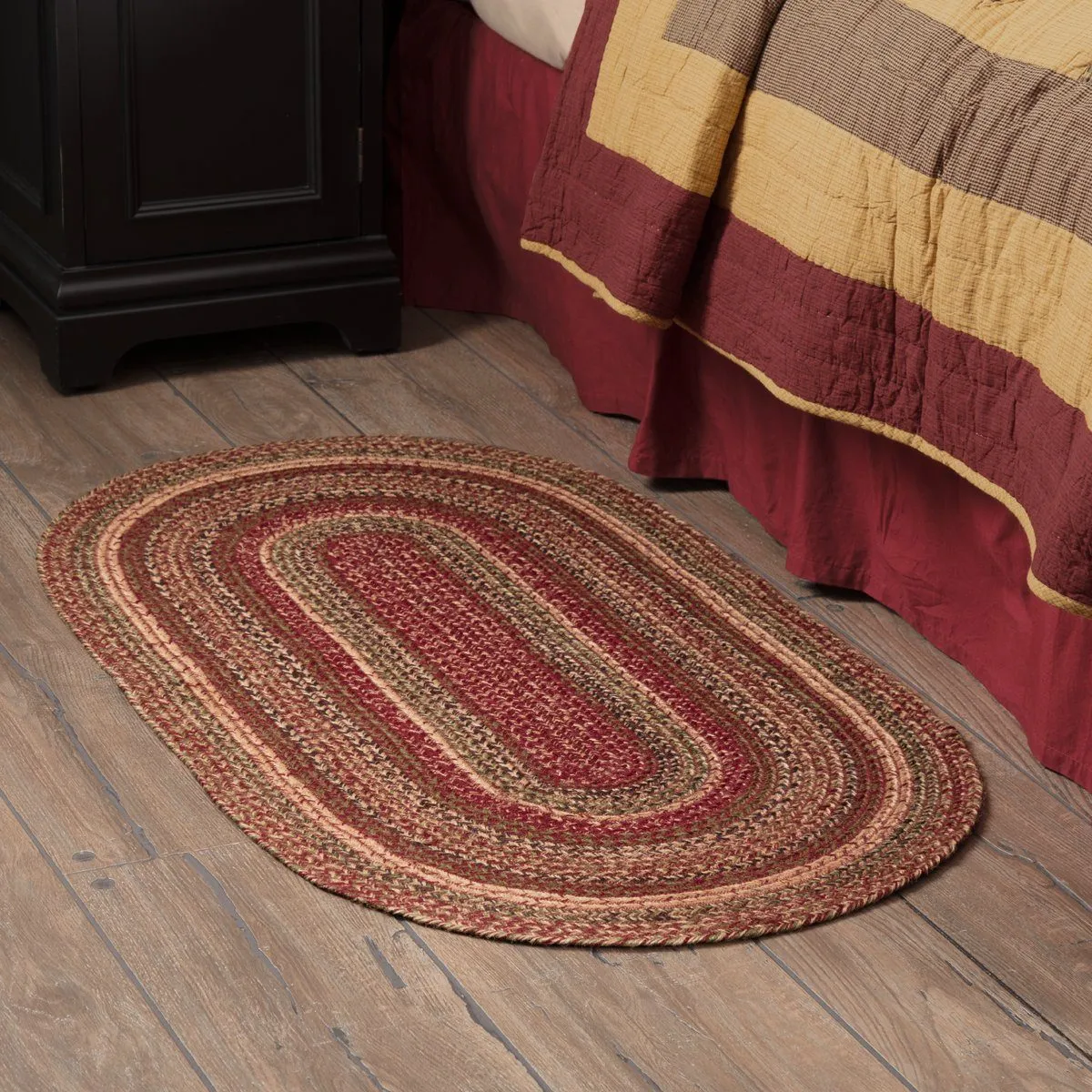 Cider Mill Braided Oval Rug 27x48"