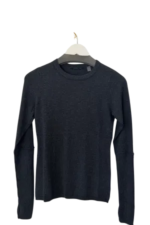 Coal Cotton Cashmere Heavy Crewneck Sweater