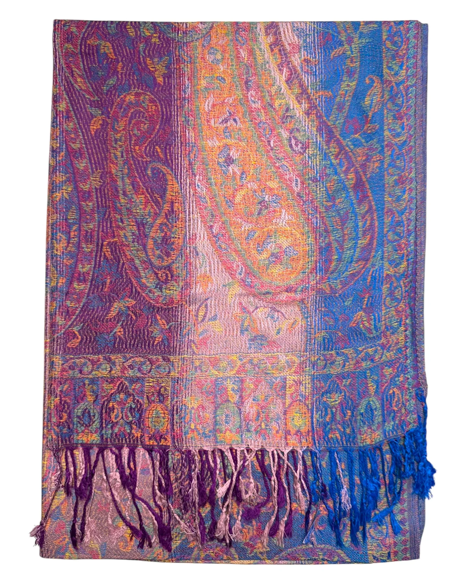 Cotton Candy Paisley Rave Pashmina