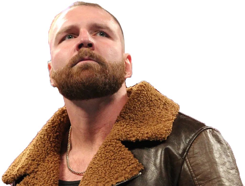 Dean Ambrose Brown Shearling Leather Jacket