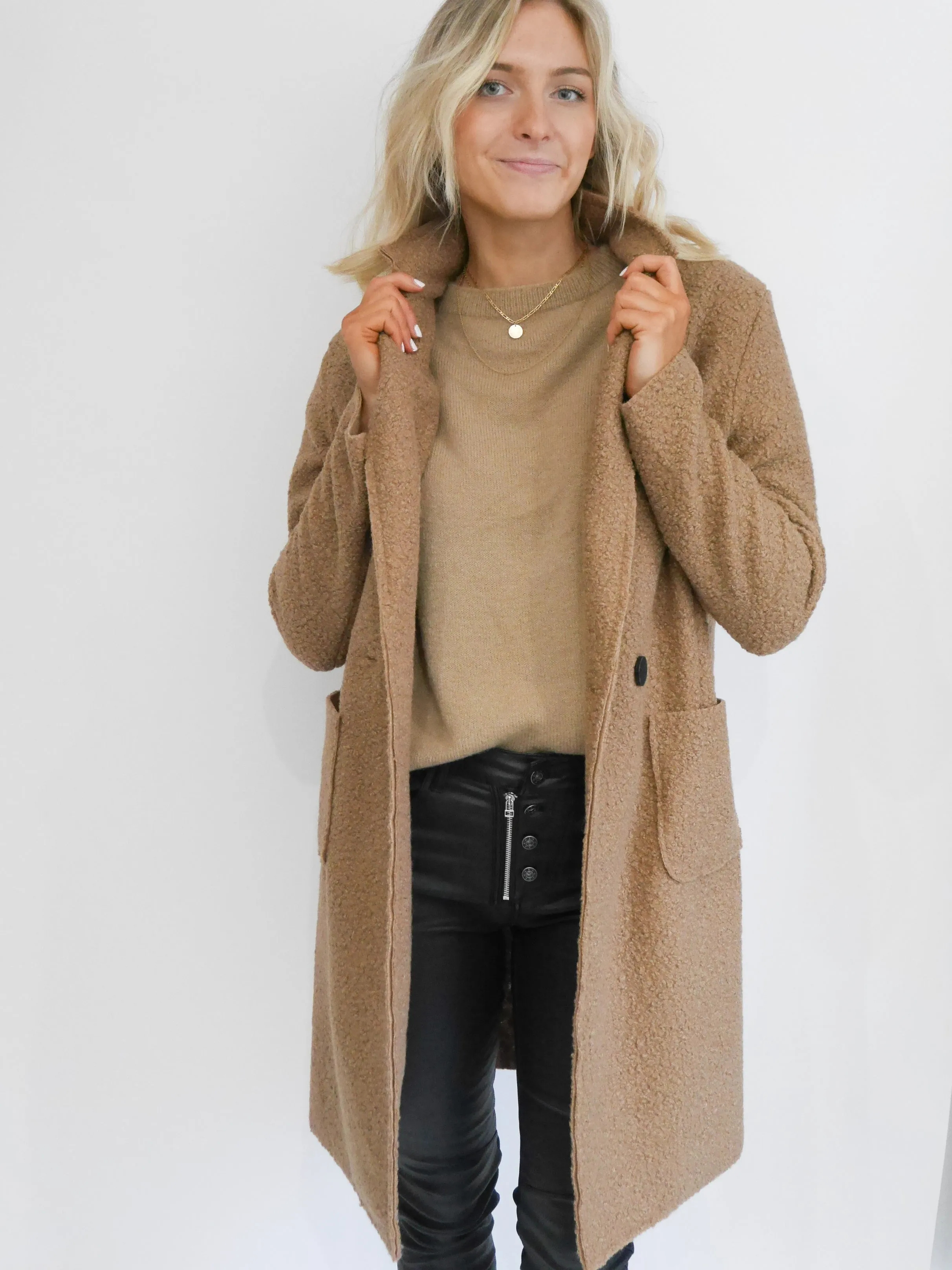 Diana Coat Camel