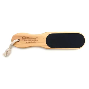 Double-Sided Natural Wood Foot File