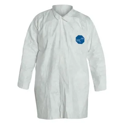 DuPont™ Tyvek Lab Coats No Pockets, Small, Tyvek, TY210S-S