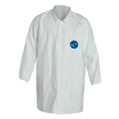 DuPont™ Tyvek Lab Coats Two Pockets, 4X-Large, Tyvek, TY212S-4XL