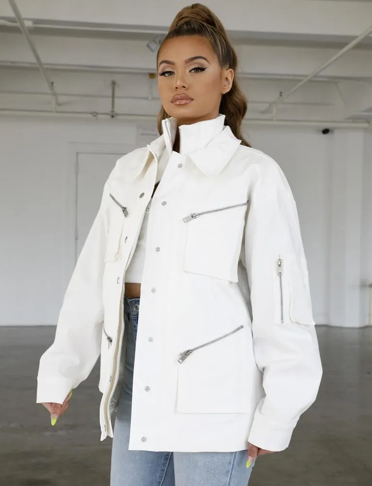 Elevara Jacket - White