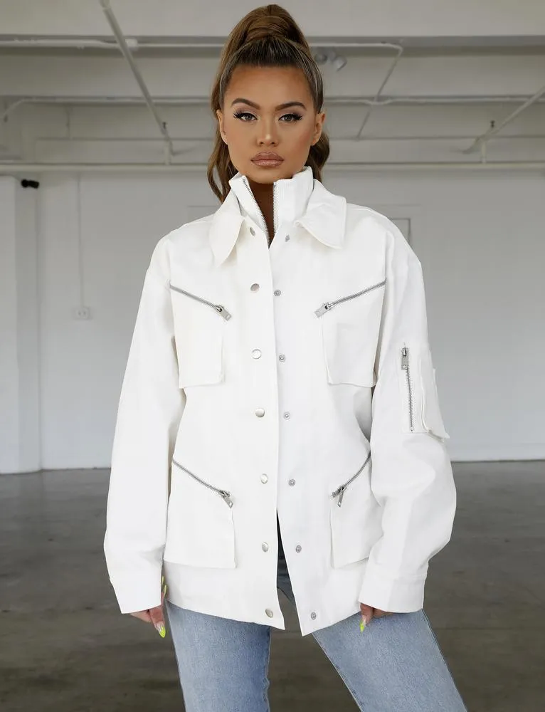 Elevara Jacket - White