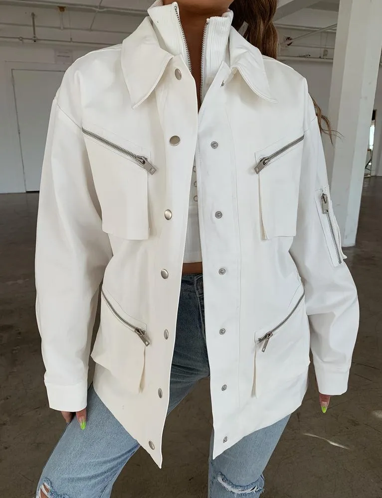 Elevara Jacket - White