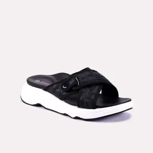 Elspeth Black Comfy Slippers 0412676