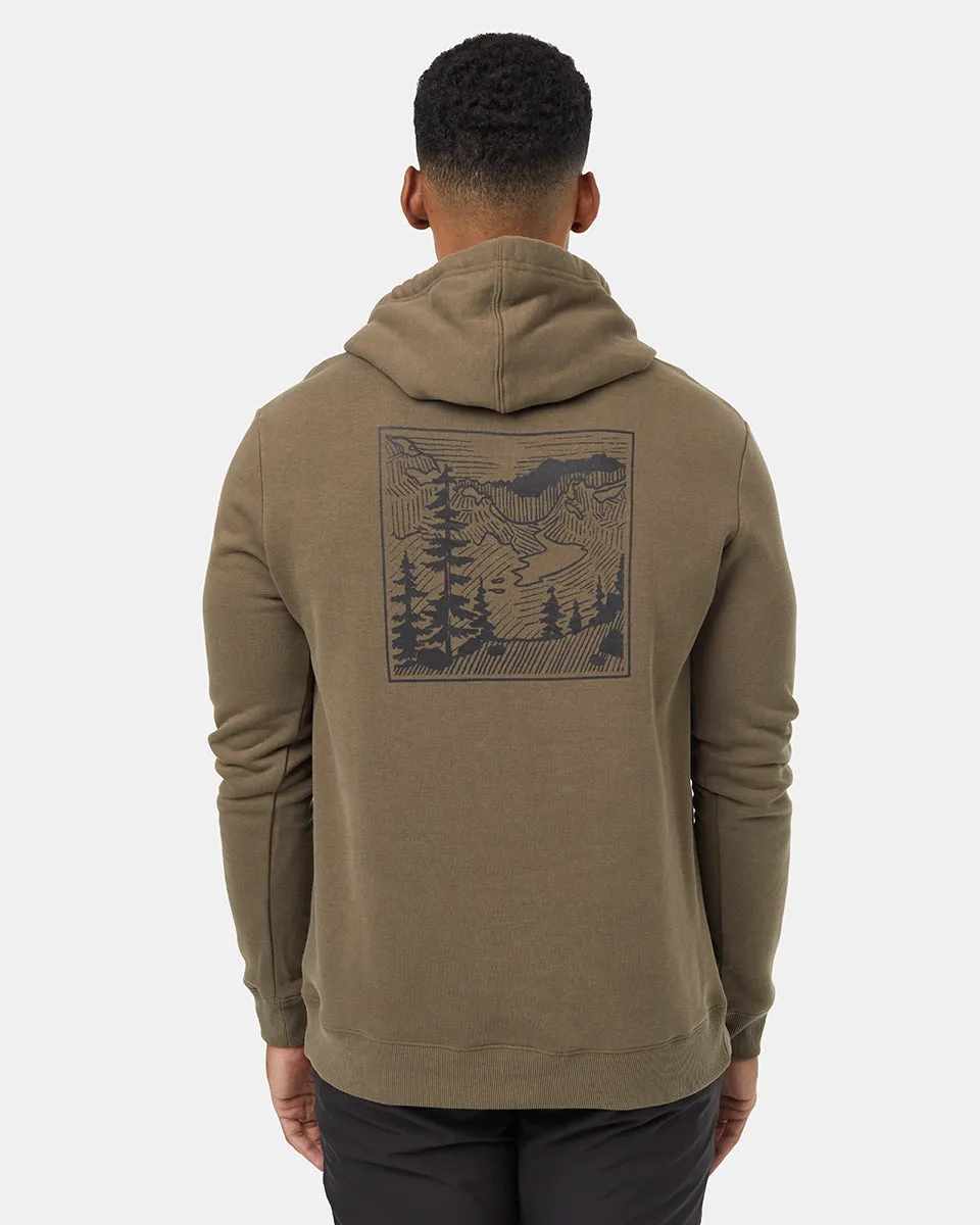 Etched Mountain Hoodie