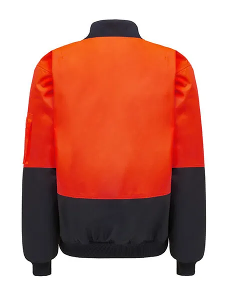 Hard Yakka Hi-Visibility 2Tone Bomber Jacket (Y06670)