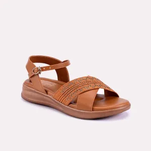 Jocasta Mustard Comfy Sandals 0421053