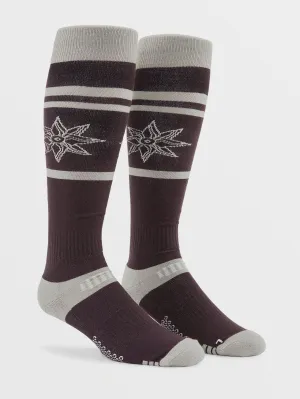 Mens Cave Socks - Maroon