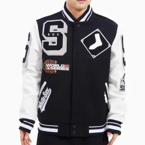 Men's Chicago White Sox Logo Varsity Jacket