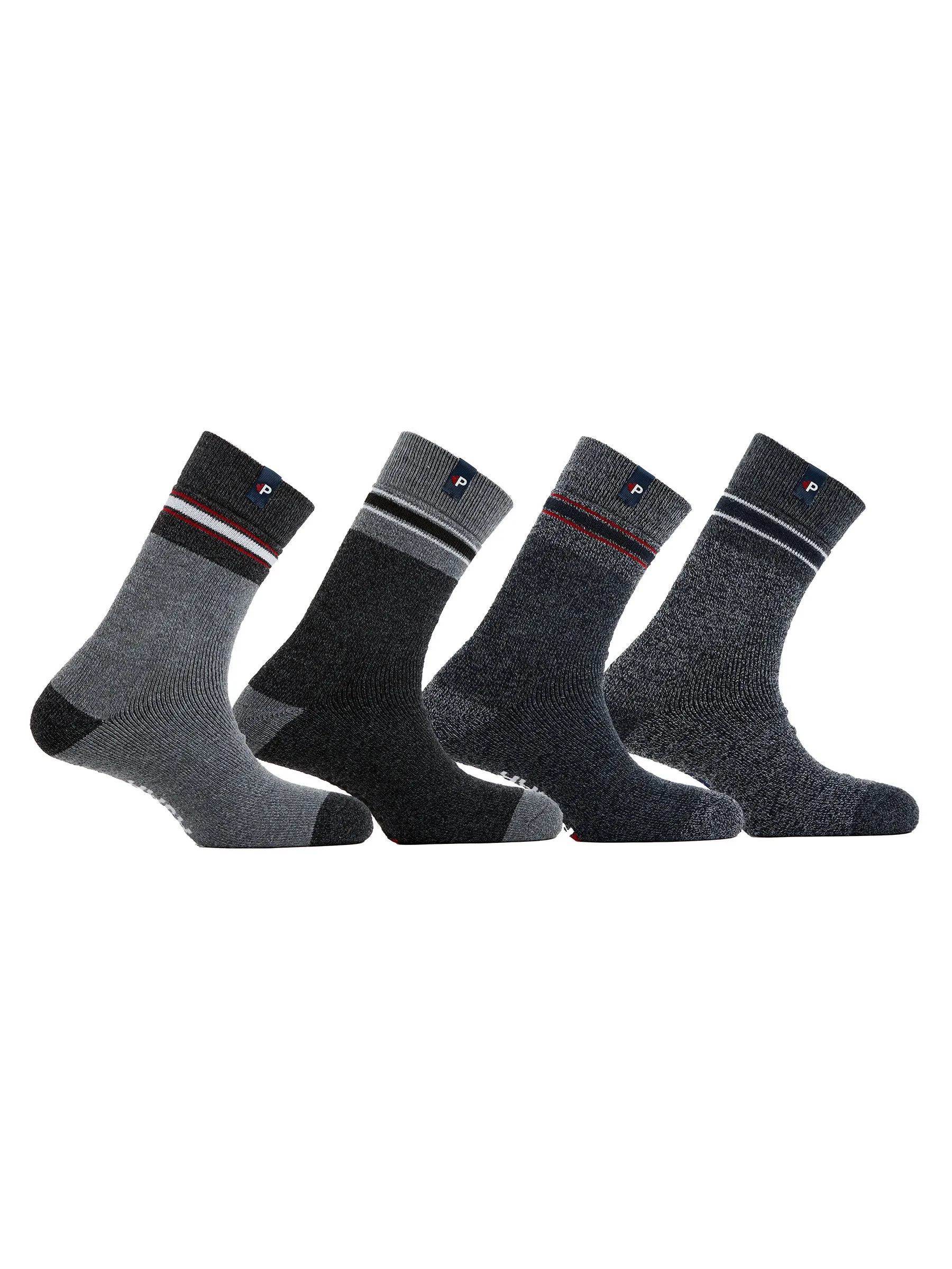 Men's Thermal Crew Socks 4-Pack