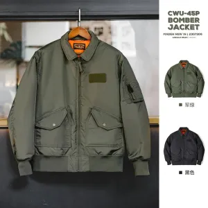 Military Style CWU-45P Bomber Jackets for Men - Thickened Coat