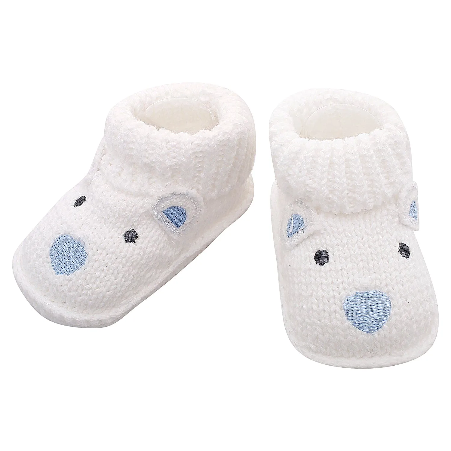 Polar Bear White Socks Booties