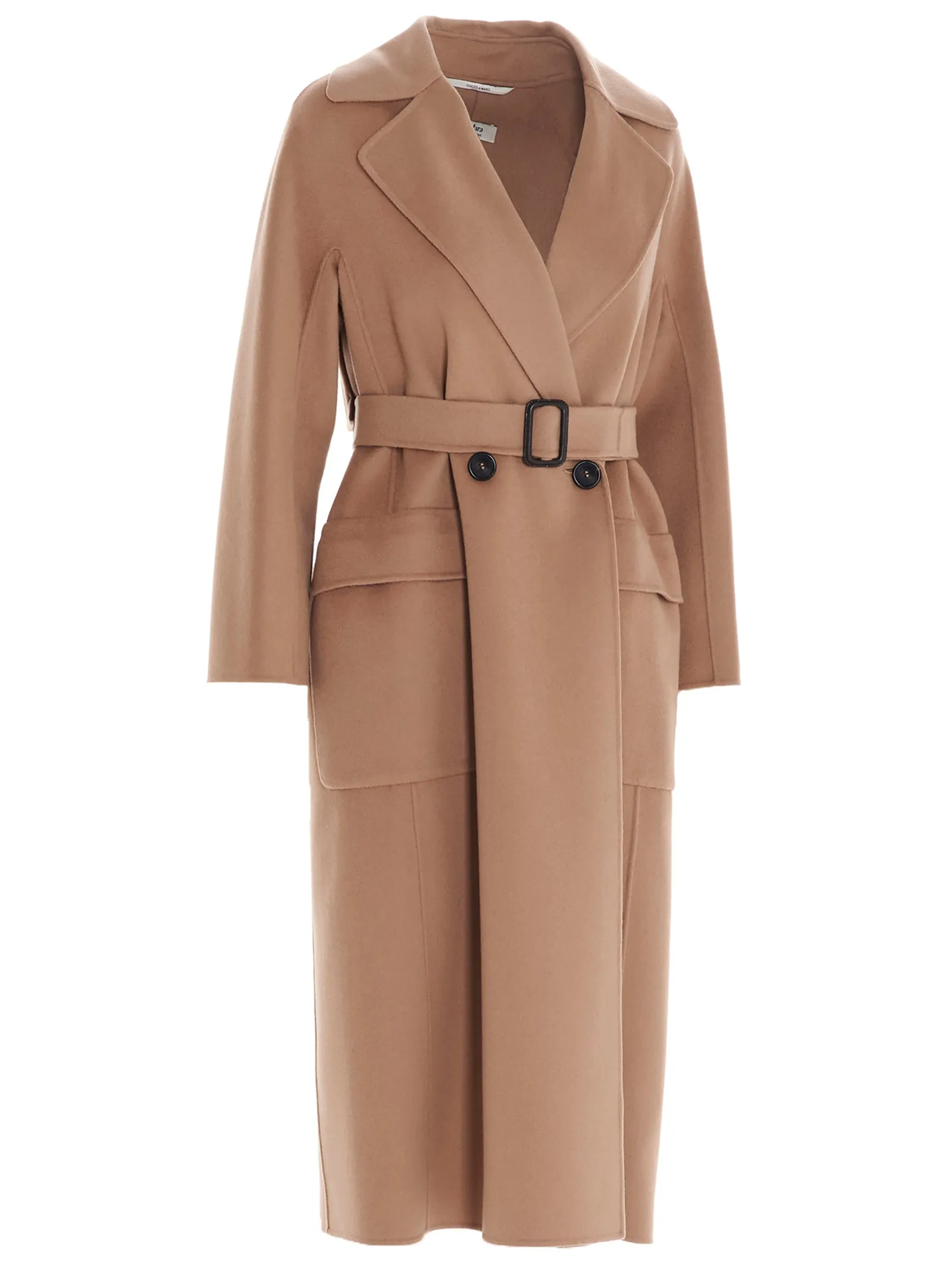 'S Max Mara Belted Longline Coat