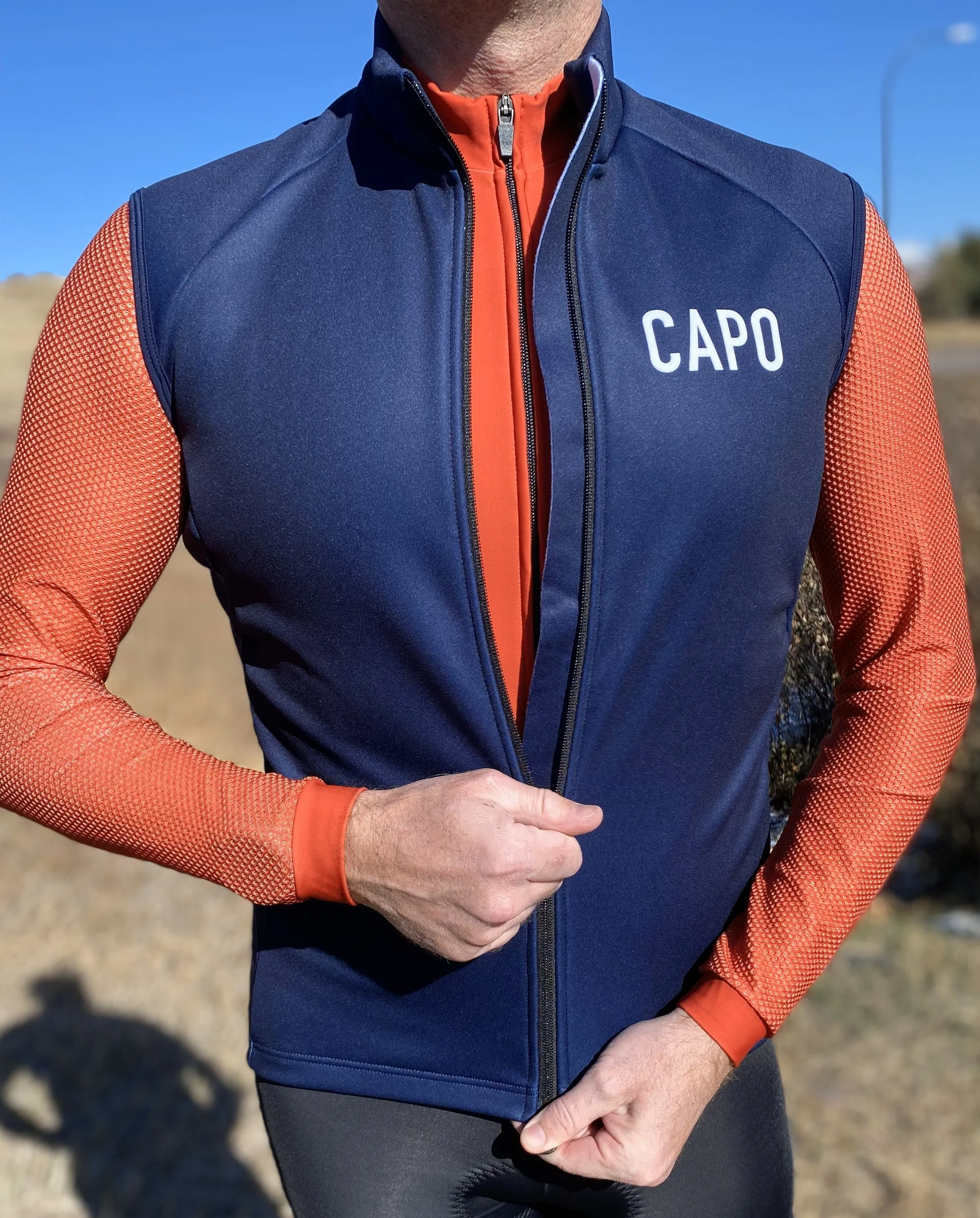 Super Corsa Thermal Vest Navy