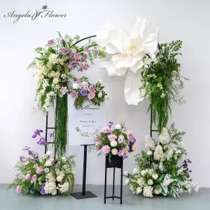 Wedding Backdrop Hang Flower  Decor Event Party Accessories Floral