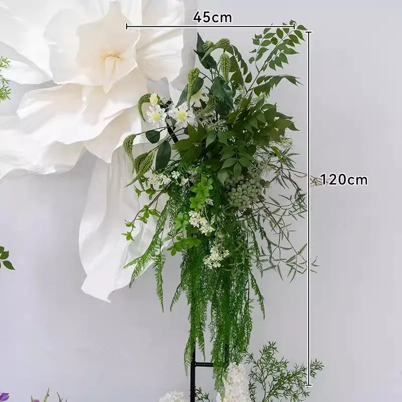 Wedding Backdrop Hang Flower  Decor Event Party Accessories Floral