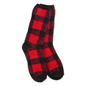 World's Softest Socks Buffalo Plaid